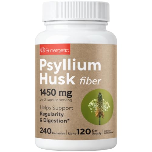 Premium Psyllium Husk Fiber Supplement 1450mg