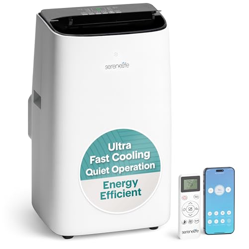 SereneLife 14000 BTU Portable Inverter Air Conditioner