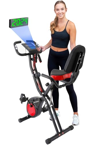 YYFITT 3-in-1 Folding Exercise Bike