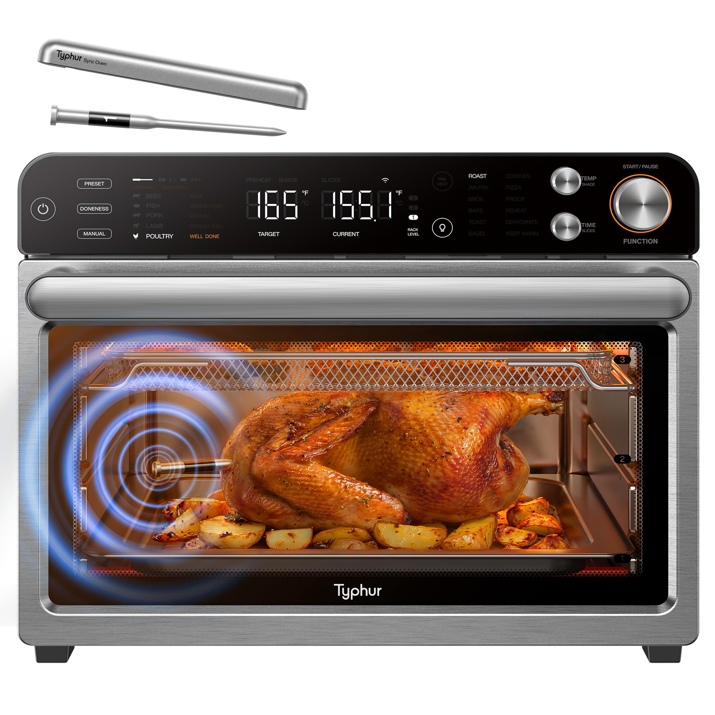Typhur Sync 12-in-1 Air Fryer Oven