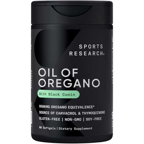 Sports Research Oil of Oregano Supplement