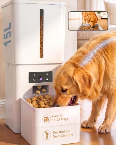 Yakry 15L Automatic Dog Feeder
