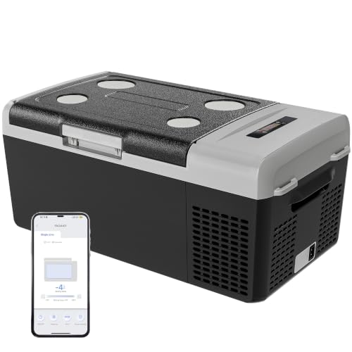 EKOJUCE 17 Quart Portable 12V Refrigerator