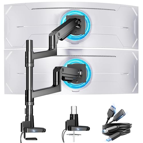 ARES WING Dual Monitor Arm