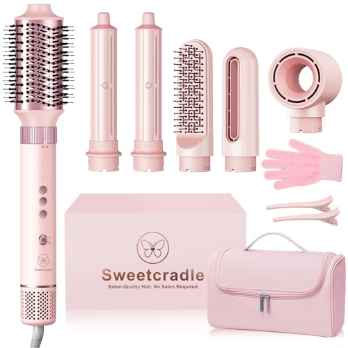SweetCradle 6-in-1 Ionic Hair Styler