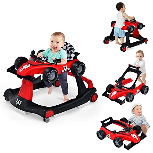BABY JOY 4-in-1 Foldable Baby Walker