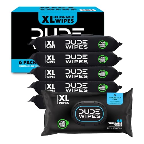 Dude Wipes Flushable Wipes