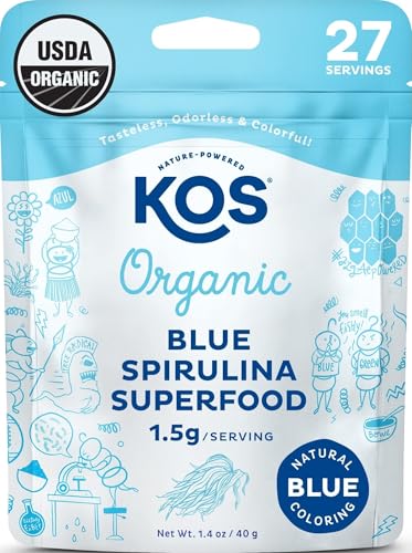 KOS Organic Blue Spirulina Powder