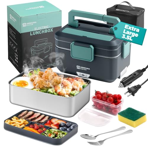 Annie & Mia Electric Lunch Box 3.5L