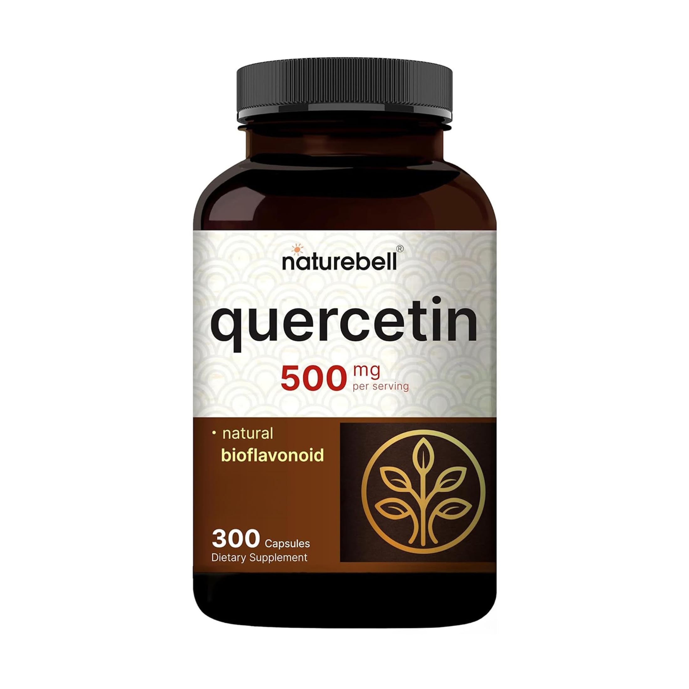 NatureBell Quercetin 500mg Bioflavonoid Supplement