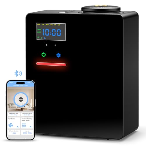 OANDYS Waterless Essential Oil Diffuser 5000 Sq.Ft