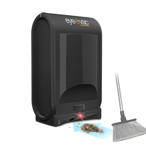 EyeVac Pro Touchless Vacuum Automatic Dustpan 1400W Black