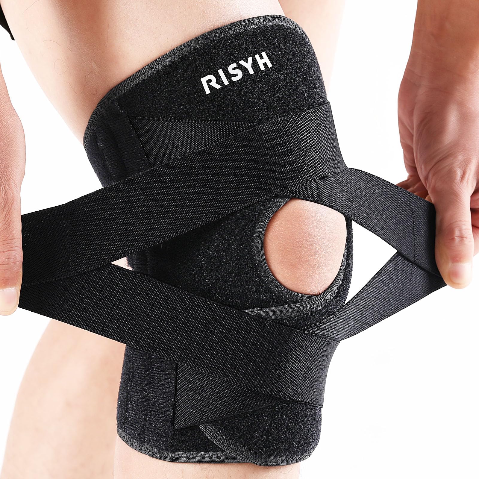 Risyh Knee Brace with Side Stabilizers