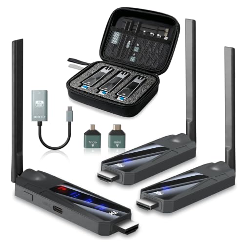 Wireless HDMI Transmitter and Receiver Set