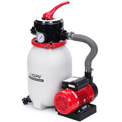 CIPU 10 Inch Sand Filter Pump System