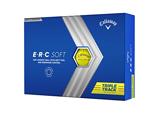 Callaway ERC Soft Yellow Golf Balls