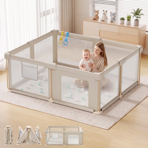 Foldable Baby Playpen by Uuoeebb