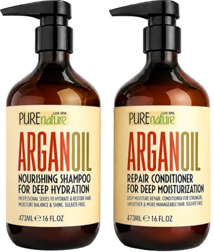 Argan Oil Shampoo and Conditioner Set