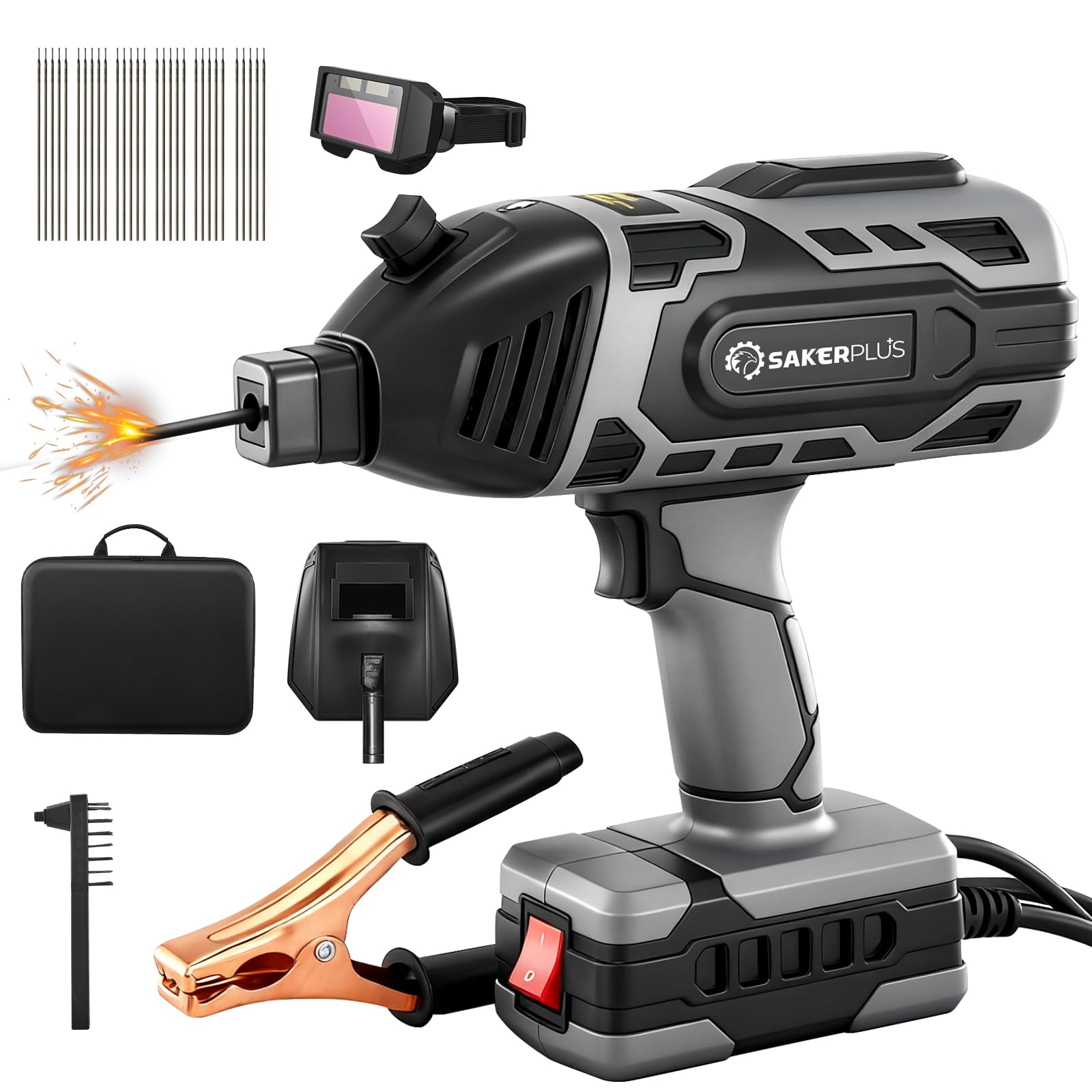 SakerPlus Portable Welding Machine Kit