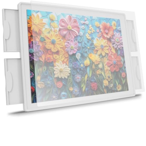 ALL4JIG Rotating Puzzle Board with Drawers