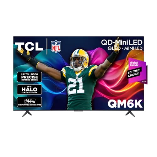 TCL 85-Inch QM6K QLED 4K Smart TV