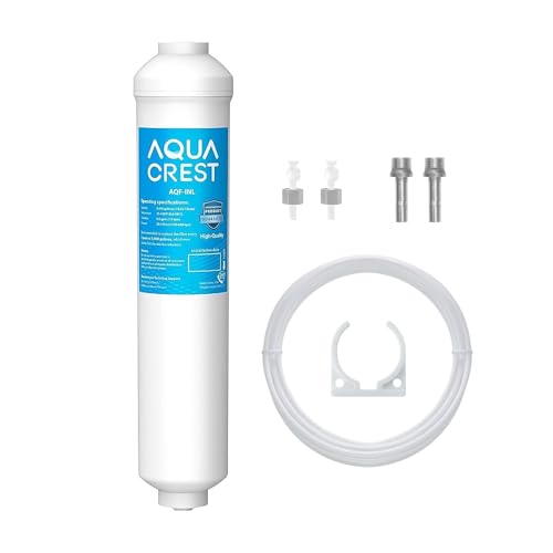 AQUA CREST Inline Water Filter for Ice Maker