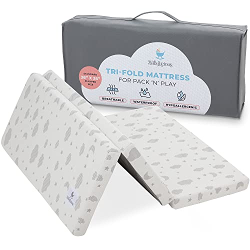 Babylicious Trifold Pack and Play Mattress Topper