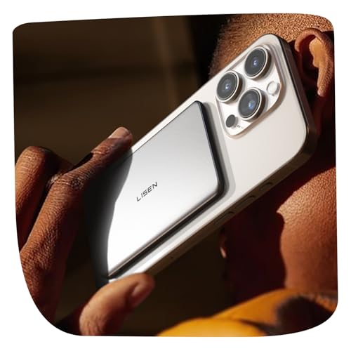 LISEN Ultra Slim MagSafe Portable Charger