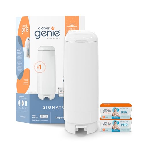 Diaper Genie Signature Pail Set with Refills