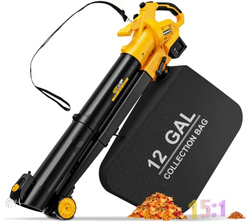 Uniqwamo Cordless Leaf Vacuum 20V Compatible