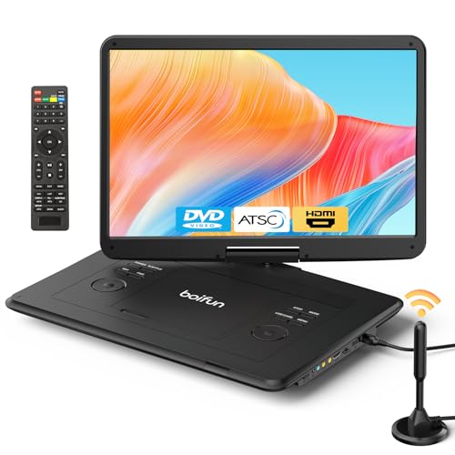 Boifun 15.6" Portable DVD Player