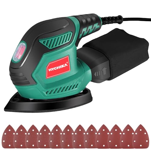 Hychika Detail Sander 14000 OPM with Sandpapers