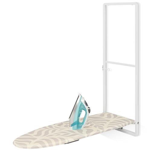 Kingboard Over-the-Door Ironing Board with Storage