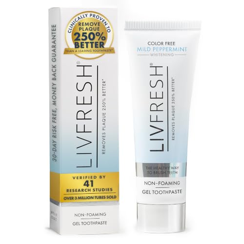 LIVFRESH Toothpaste Gel Peppermint