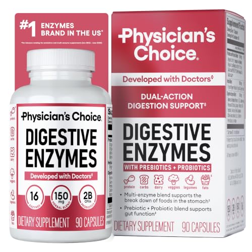 Physician's CHOICE Digestive Enzymes with Probiotics