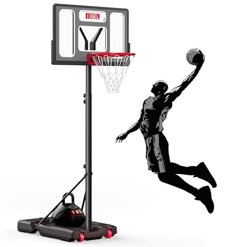 IGL Adjustable Portable Basketball Hoop System