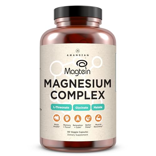 Amandean Magnesium L-Threonate Complex Supplement