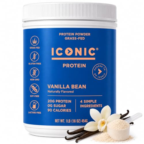 ICONIC Vanilla Bean Protein Powder