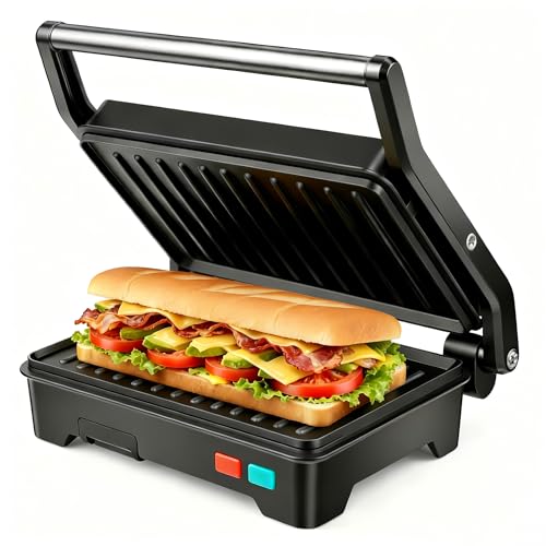 Puremy Panini Press Grill 3-in-1