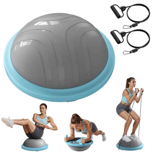 MERACH Balance Ball Trainer 18'' with Pump & Bands