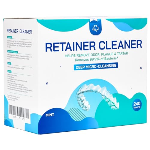 Retainer and Denture Cleaner Tablets