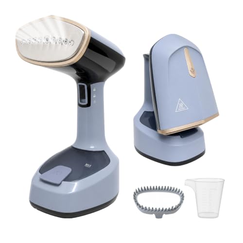 IMUXYUQ Foldable Travel Steamer, 1200W, Blue