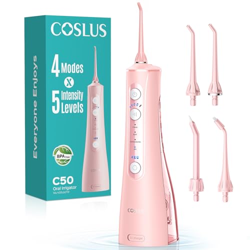 COSLUS Portable Water Flosser for Teeth