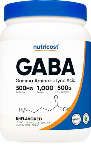 Nutricost Pure GABA Powder 500g
