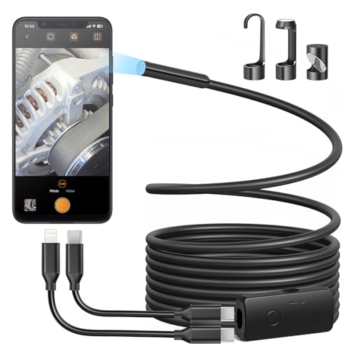Anykit HD Endoscope Camera 1920P 9.8ft