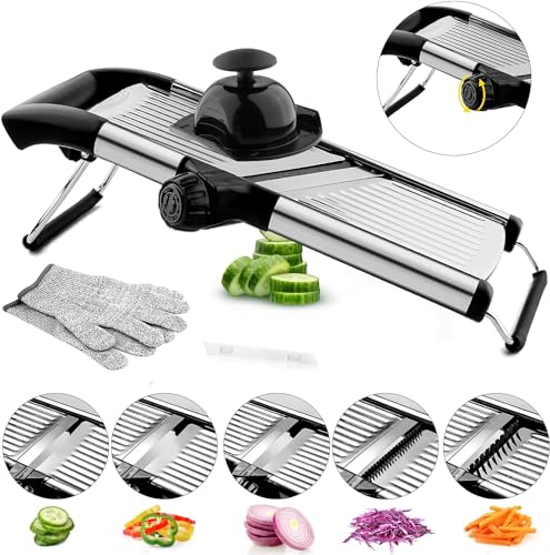 VEKAYA Adjustable Mandoline Food Slicer