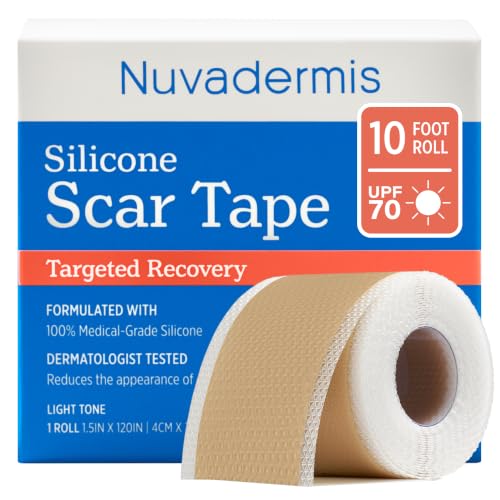 NUVADERMIS Silicone Scar Tape Roll