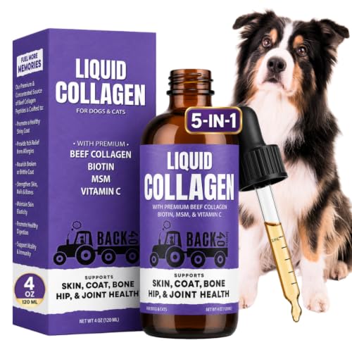 Back 40 Dogs Premium Liquid Collagen for Pets