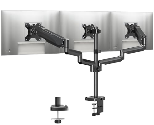 MOUNTUP Triple Monitor Stand for 27" Screens