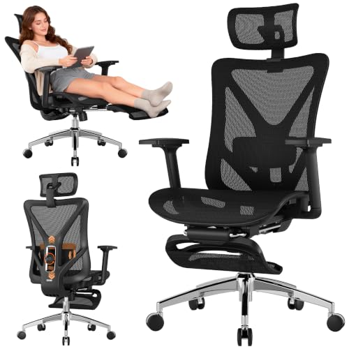 Gabrylly Ergonomic Reclining Office Chair